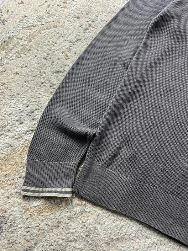 Fred Perry Grey Crewneck Sweater Size S – photo 5
